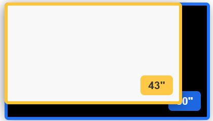 43 inch vs 50 inch TV size comparison
